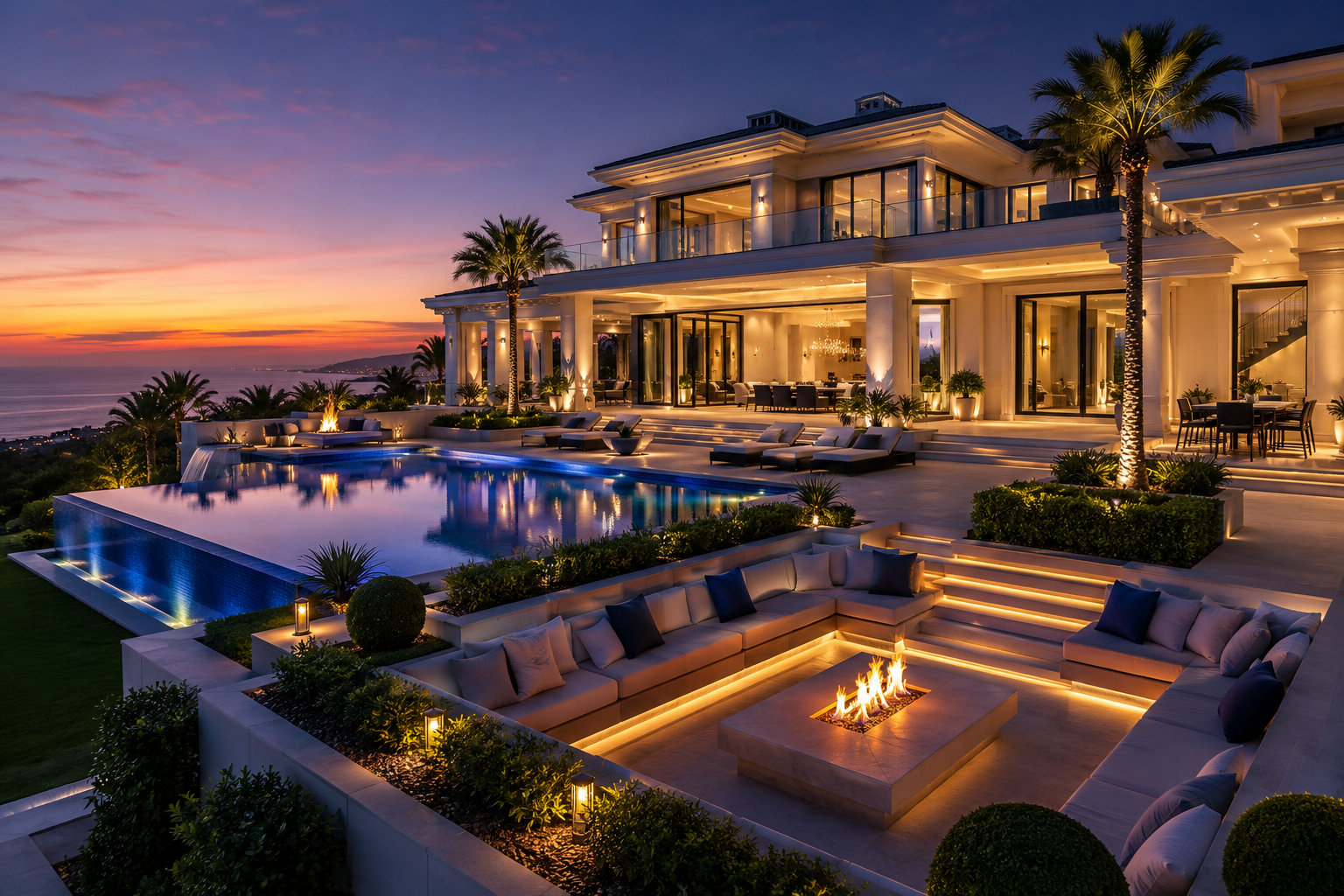 Designer visits your villa to measure and align