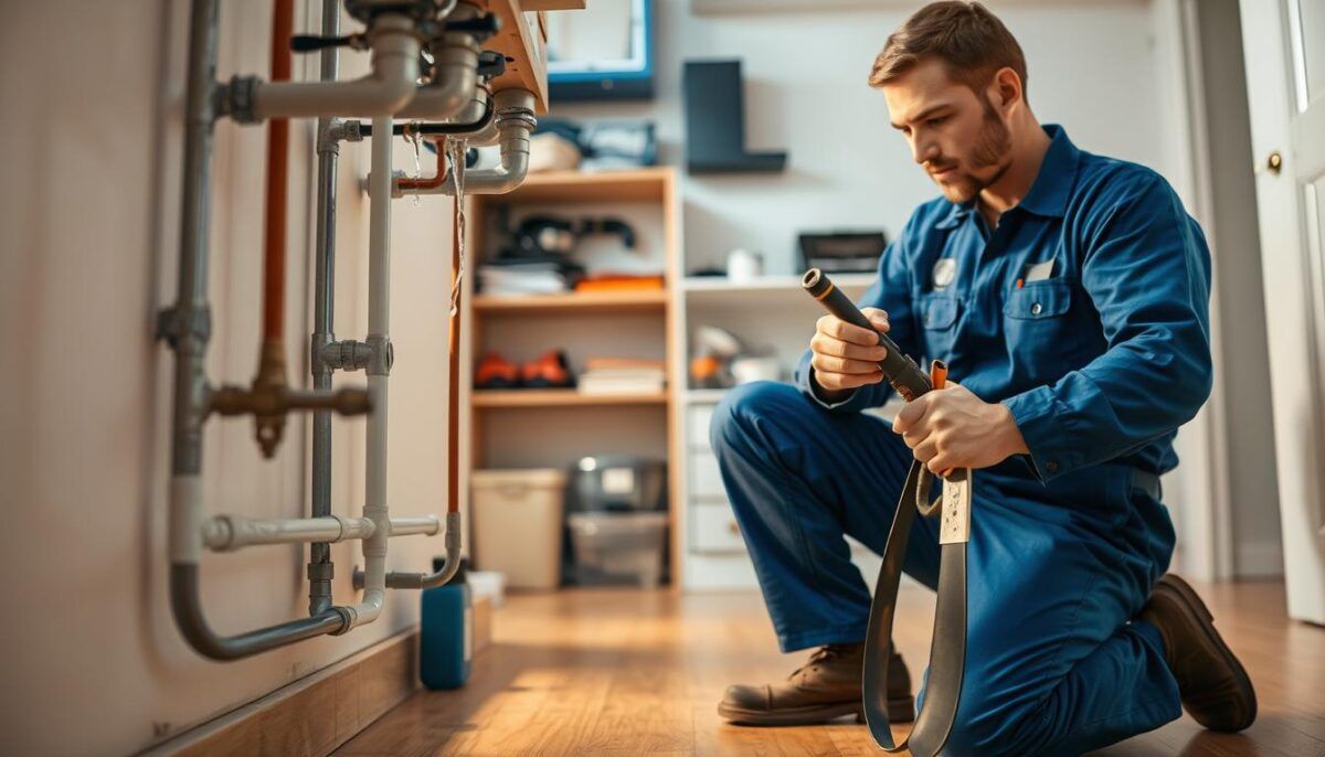 Welldun technician performing scheduled maintenance
